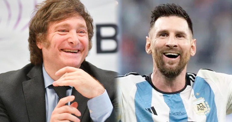 Javier Milei despide a Messi con un mensaje de admiración y gratitud
