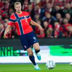 Un doblete de Erling Haaland otorga el triunfo a Noruega