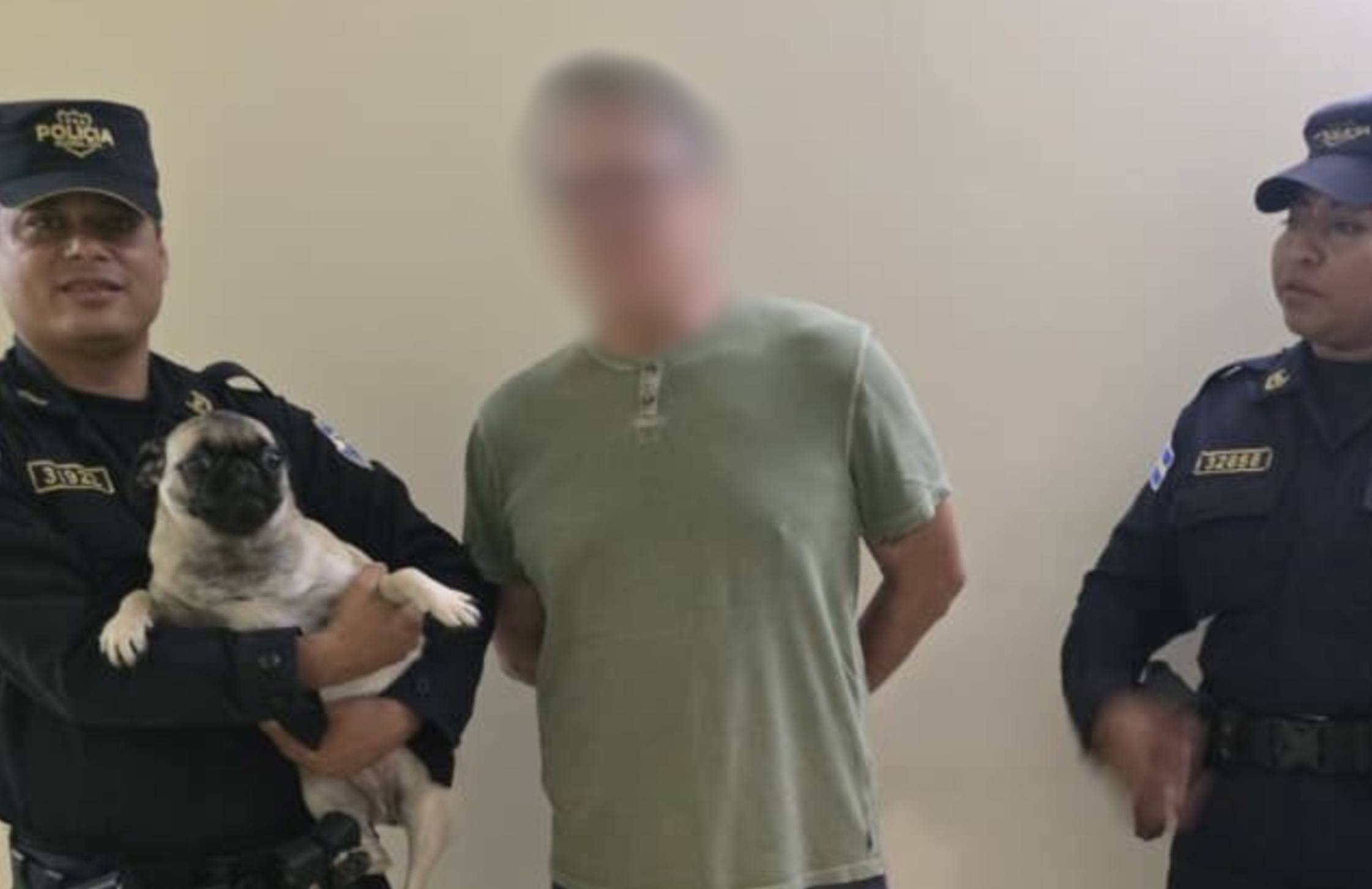 Capturan a famoso exfutbolista por maltrato animal tras viralizarse video de un perro pug