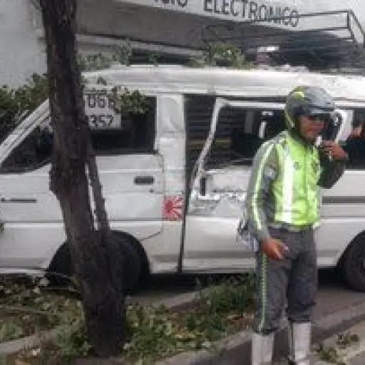 accidente de microbús