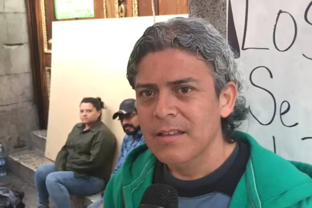 Manifestante continuará en huelga de hambre