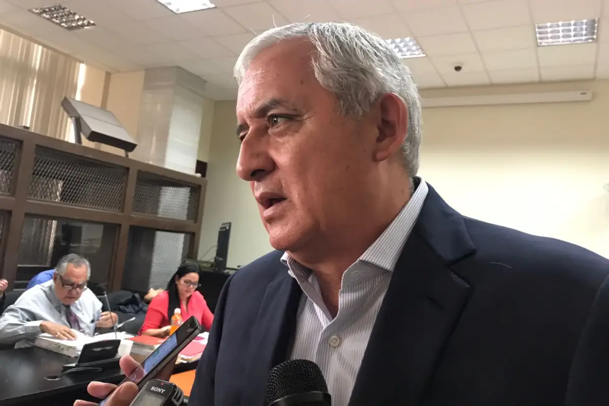 Otto Pérez Molina sobre inmunidad al Presidente, 