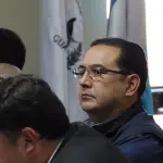 Samuel Morales evita hablar de antejuicio del Presidente ,