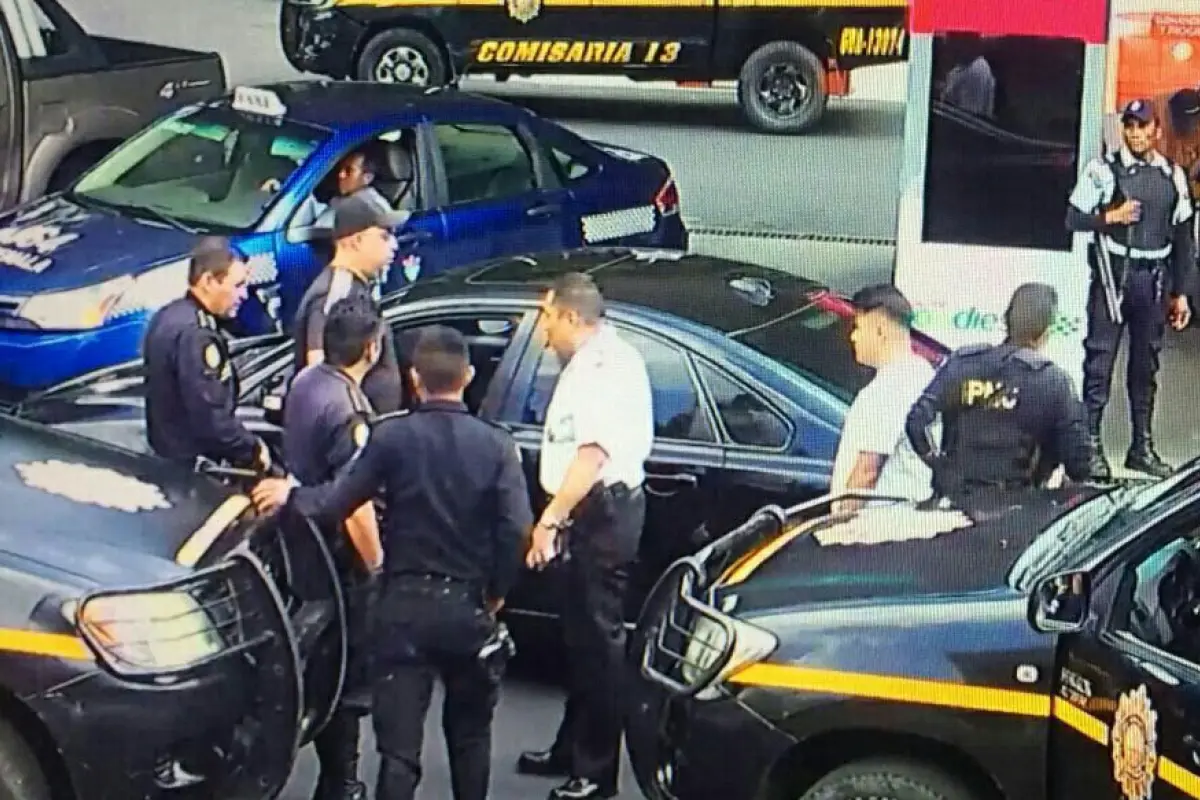 Capturado por robo en expendio de combustible