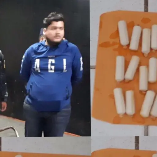 Hombre trasladado a tribunales tras expulsar cocaína