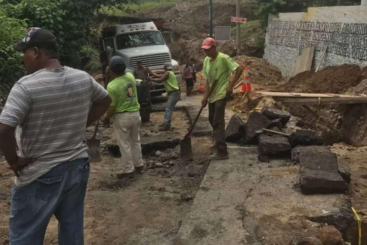 Mixco: habilitarán paso por barrio San Antonio, 