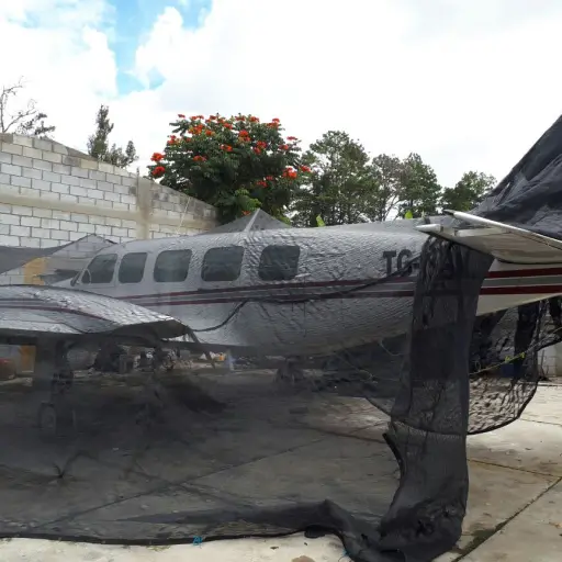 Baja Verapaz: avioneta queda bajo custodia de autoridades ,