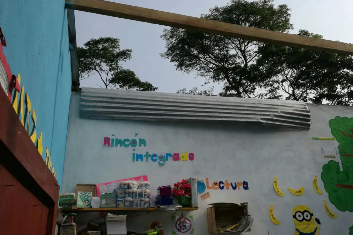 Escuelas dañadas por lluvias