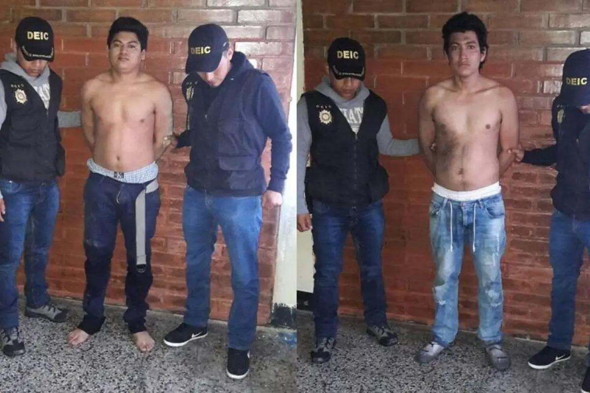 Capturan a dos pandilleros; uno con orden de captura en El Salvador, 