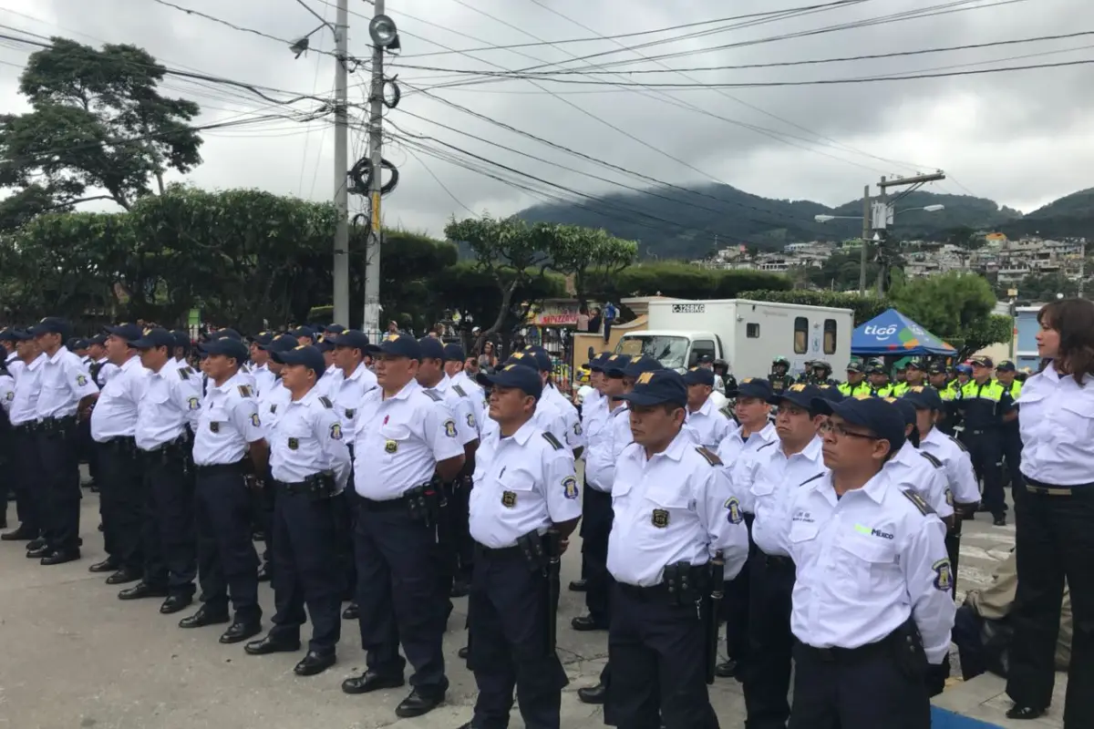 Policía Municipal de Mixco patrullajes