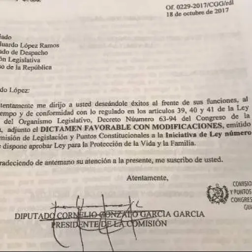 Iniciativa de ley de protección de la vida y la familia