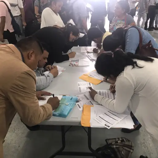 Jóvenes Feria del Empleo