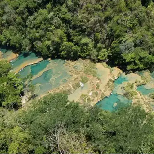 Semuc Champey sufrío daños leves por las lluvias según CONAP 