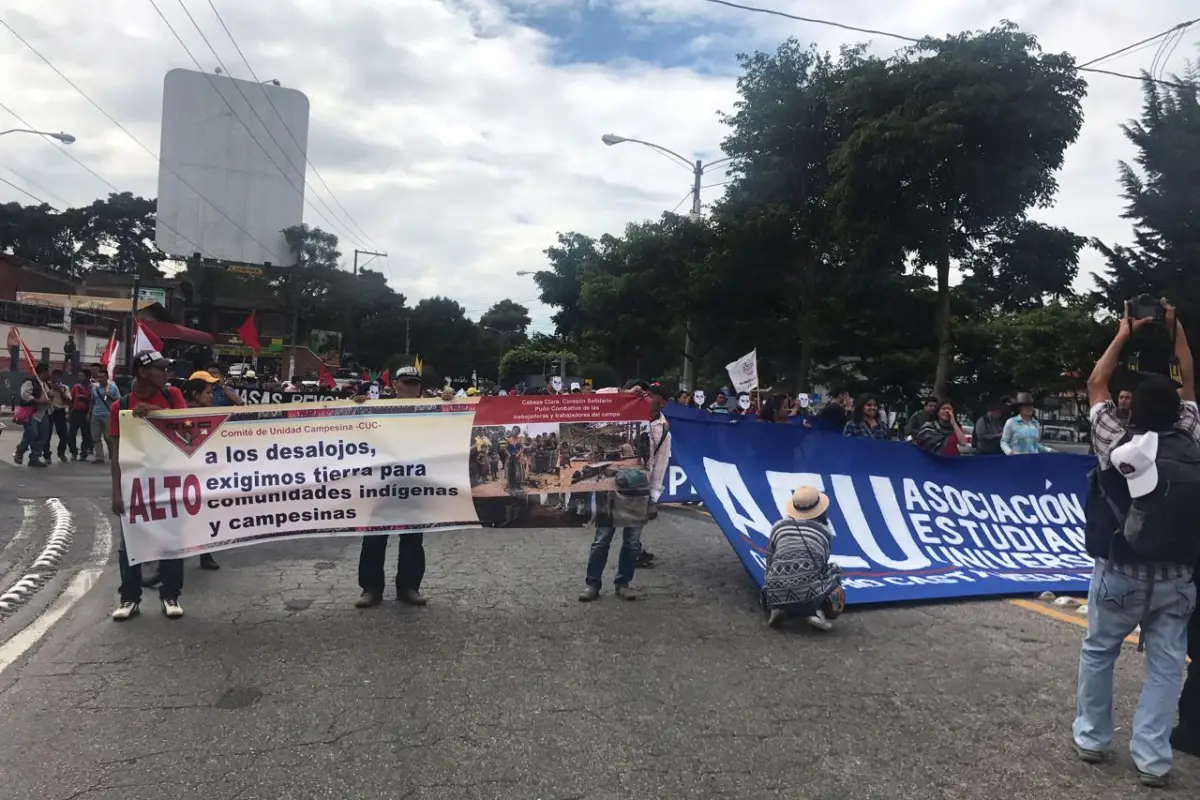 Asamblea Ciudadana contra la Corrupción e Impunidad realiza marcha, 