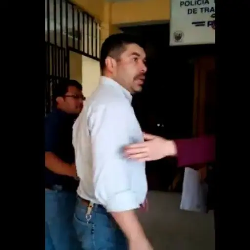 Empleado de tránsito de Quetzaltenango