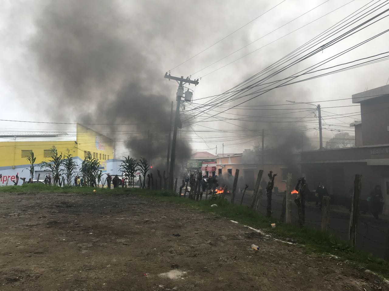 Bloqueo en Santa Catarina Pínula | 