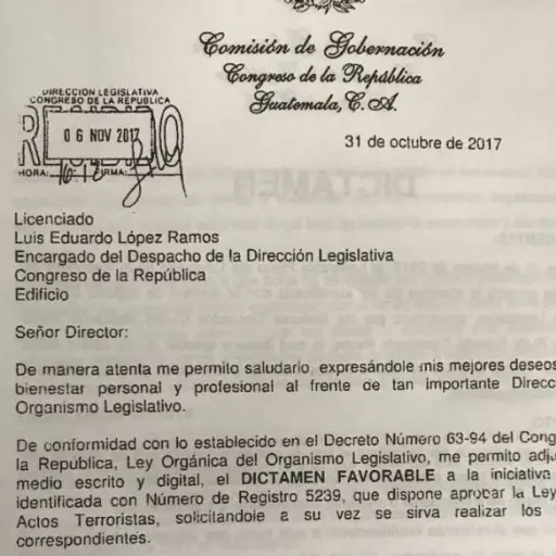 Iniciativa actos terroristas