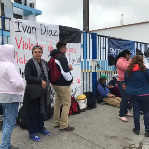 Extrabajadores del Fodes