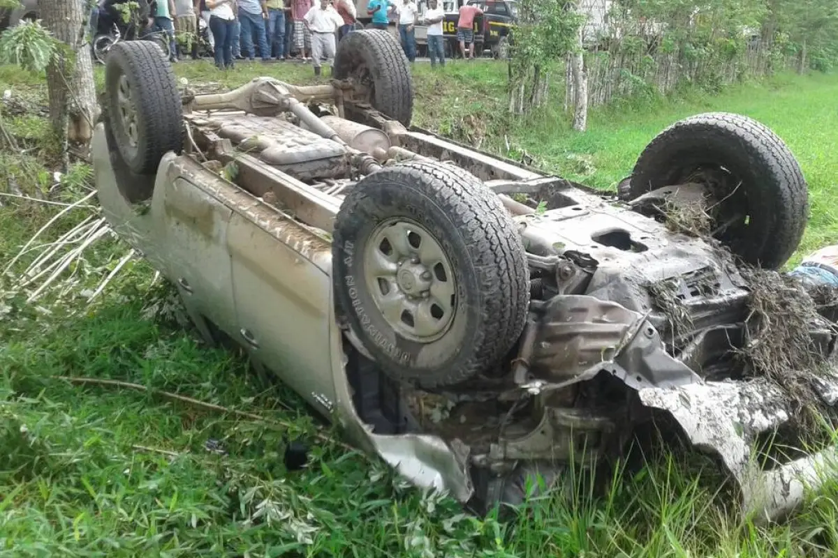 Muere en accidente de tránsito el alcalde de Estanzuela, Zacapa, 