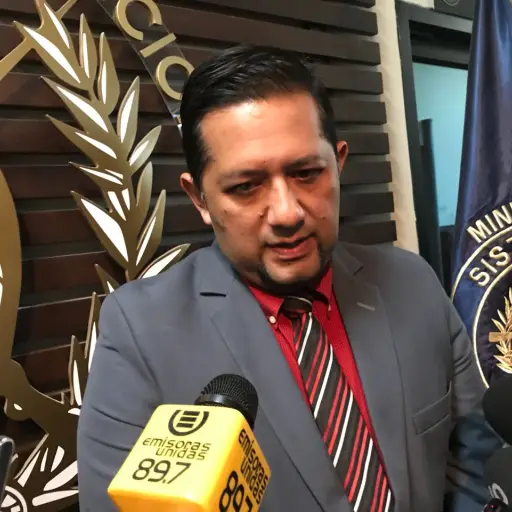 El director general del Sistema Penitenciario (SP) Juvell de León ,