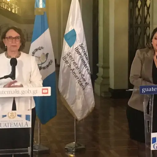 Rebeca Grynspan Secretaria General de la Cumbre Iberoamericana ,