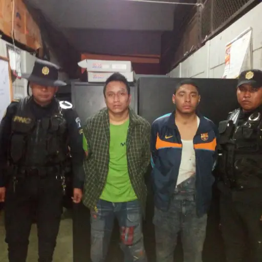 Capturados en Villa Nueva Emisoras Unidas EU Guatemala ,
