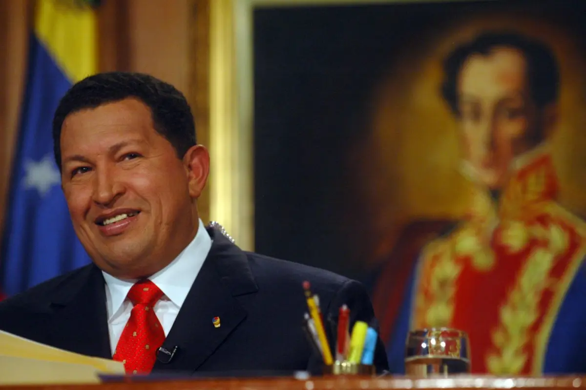 hugo-chavez-y-simon-bolivar, 