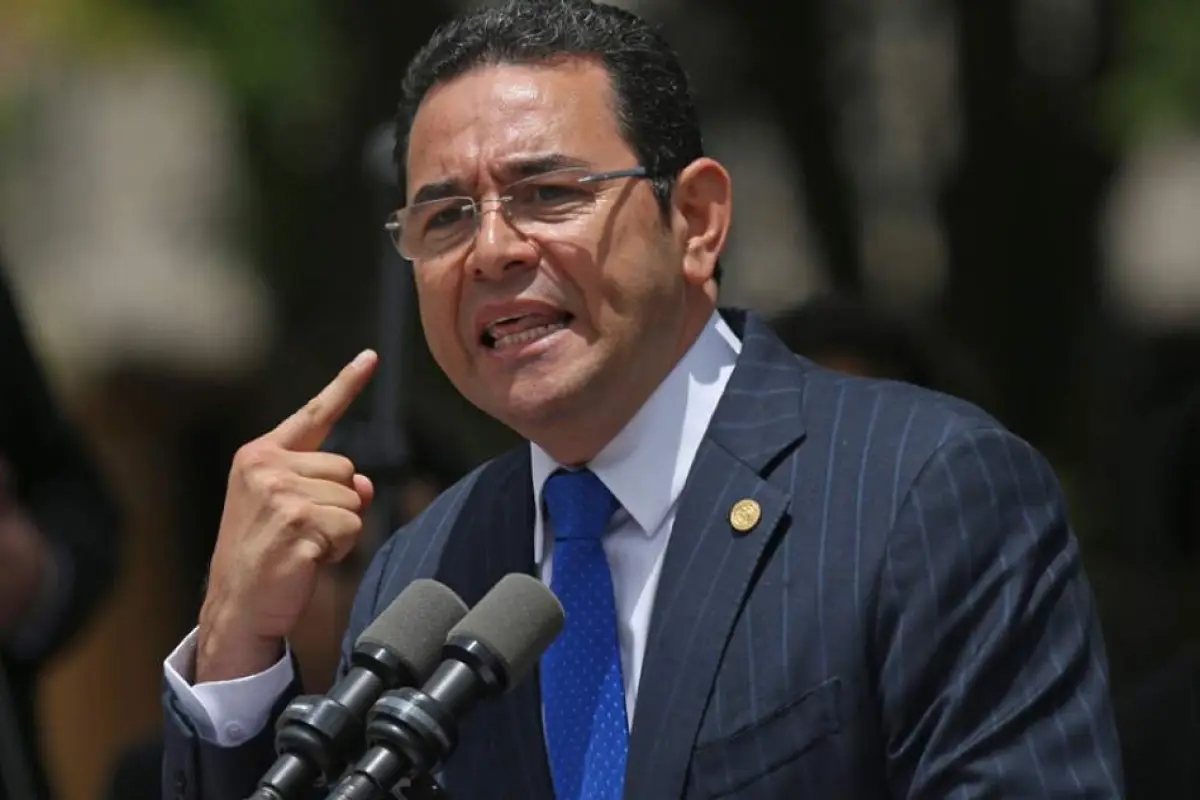 Jimmy Morales Emisoras Unidas EU Guatemala, 
