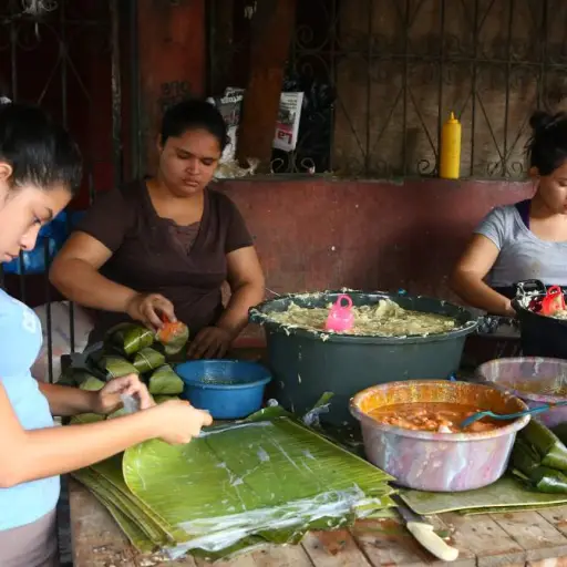 Preparación de tamales Emisoras Unidas EU Guatemala ,