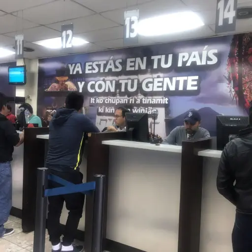 Arribo de deportados vía aérea Foto Carlos Chanta 2 ,