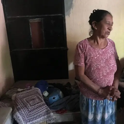 Abuela de los primos ahogados ,