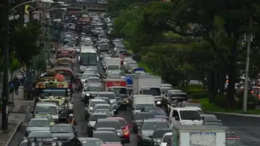 Suspenden los carriles reversibles en la Ciudad de Guatemala