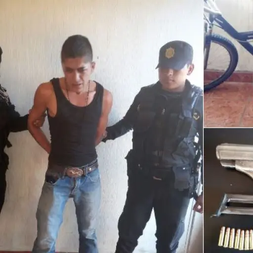 Capturas y decomiso de armas EU Emisoras Unidas Guatemala ,