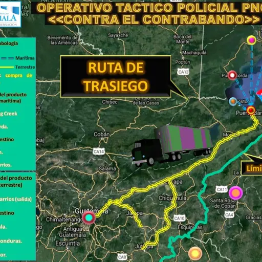 Allanamientos banda dedicada al contrabando de cigarrillos