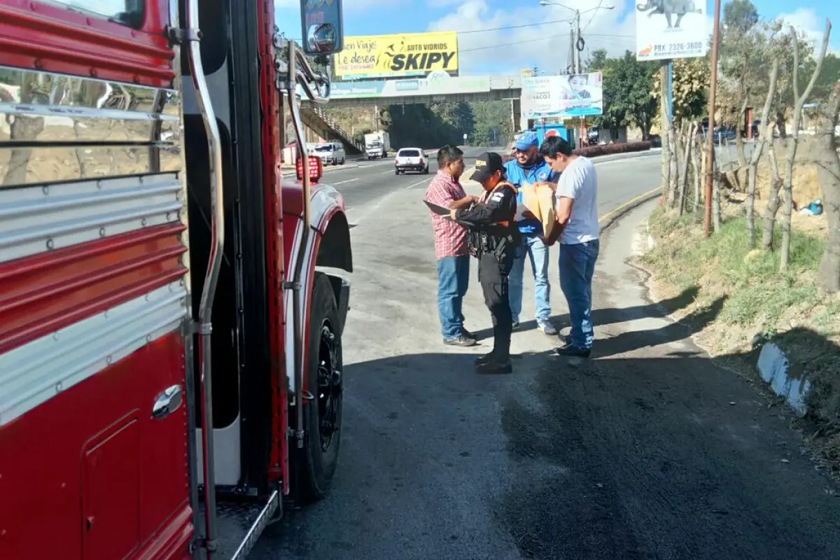 Sanciones a pilotos de buses extraurbanos EU Guatemala Emisoras Unidas, 