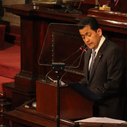 Expresidente Oscar Chinchilla informe de labores ,