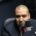 Juan Francisco Solórzano Foppa se refirió a la crisis en el Ministerio de Gobernación. ,Archivo.