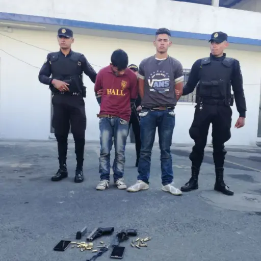 Presuntos sicarios EU Emisoras Unidas Guatemala ,