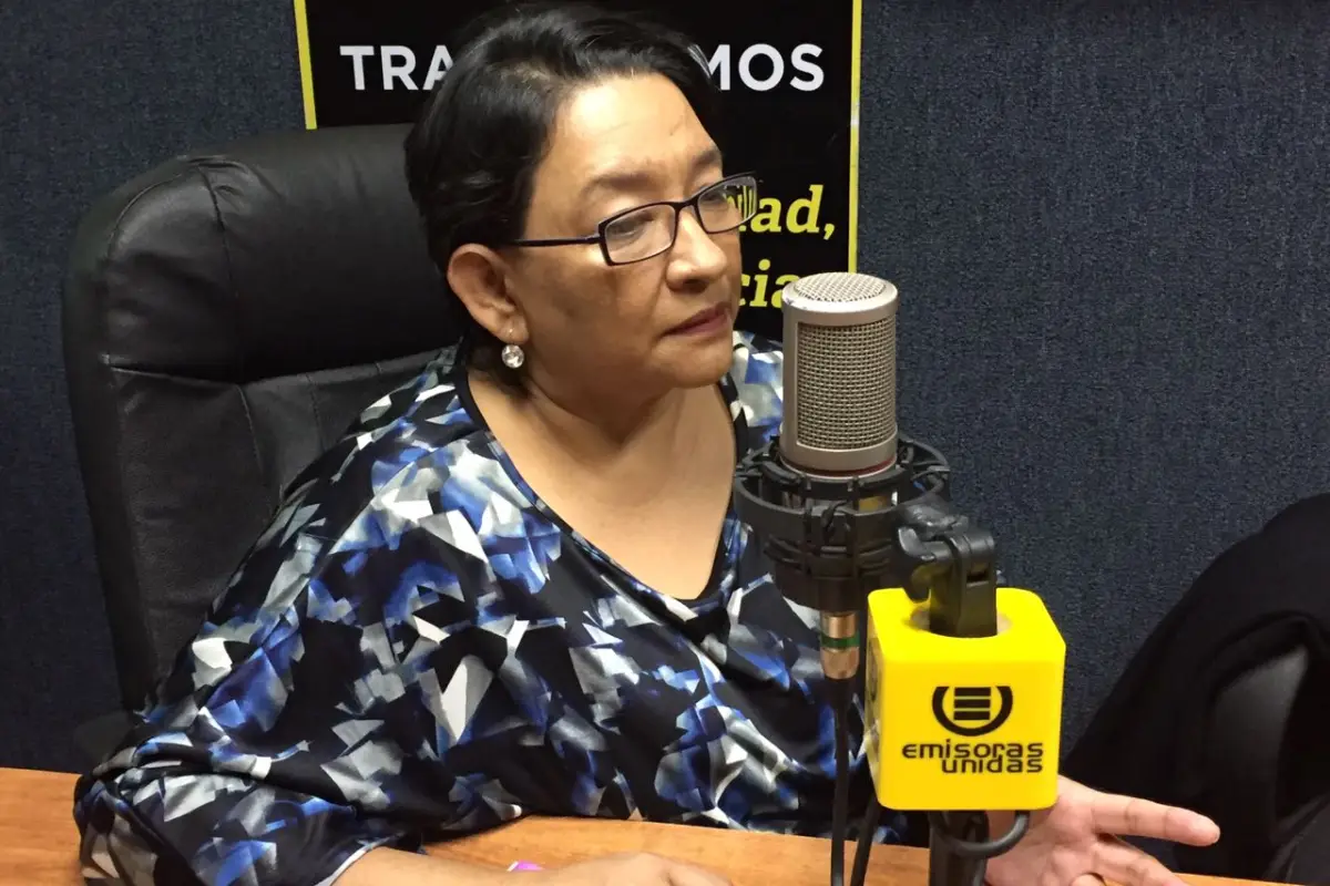 Carmen Aida Ibarra es analista política y directora del Movimiento Projusticia., Archivo.