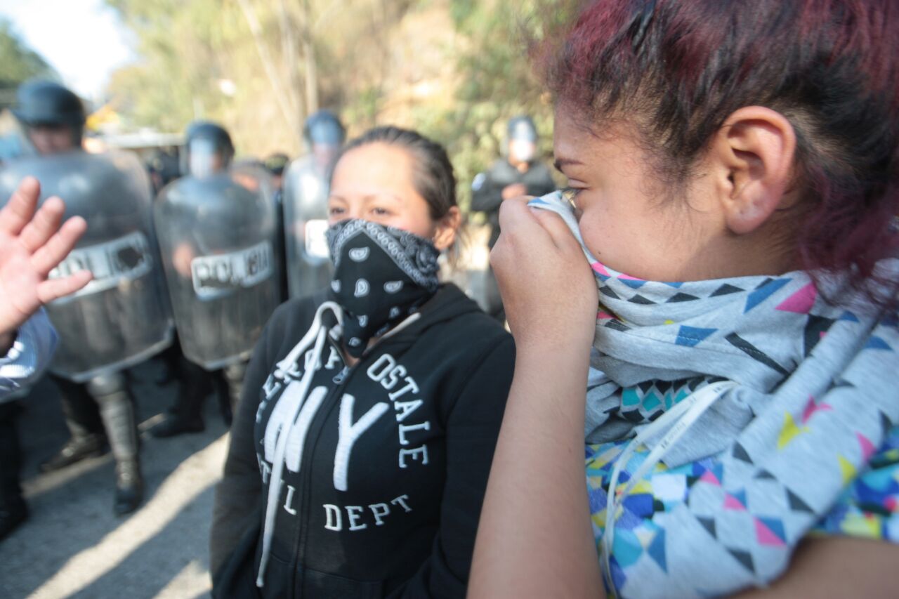 Manifestación en el preventivo EU Emisoras Unidas Guatemala | 