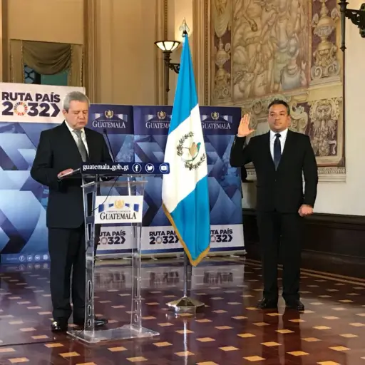 Juramentaciones en el Ejecutivo EU Emisoras Unidas Guatemala ,