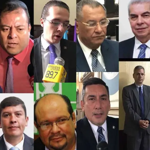 Listado de diputados con procesos legales ,