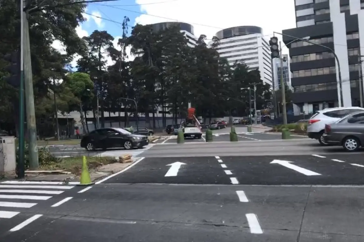 Así luce el nuevo carril habilitado.