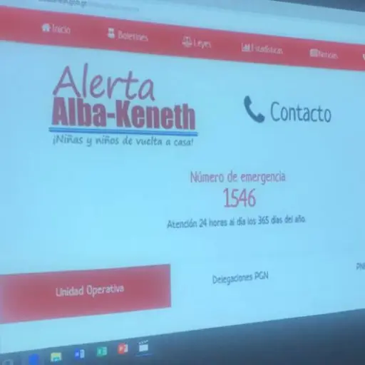 PGN portal web alerta Alba-Keneth ,