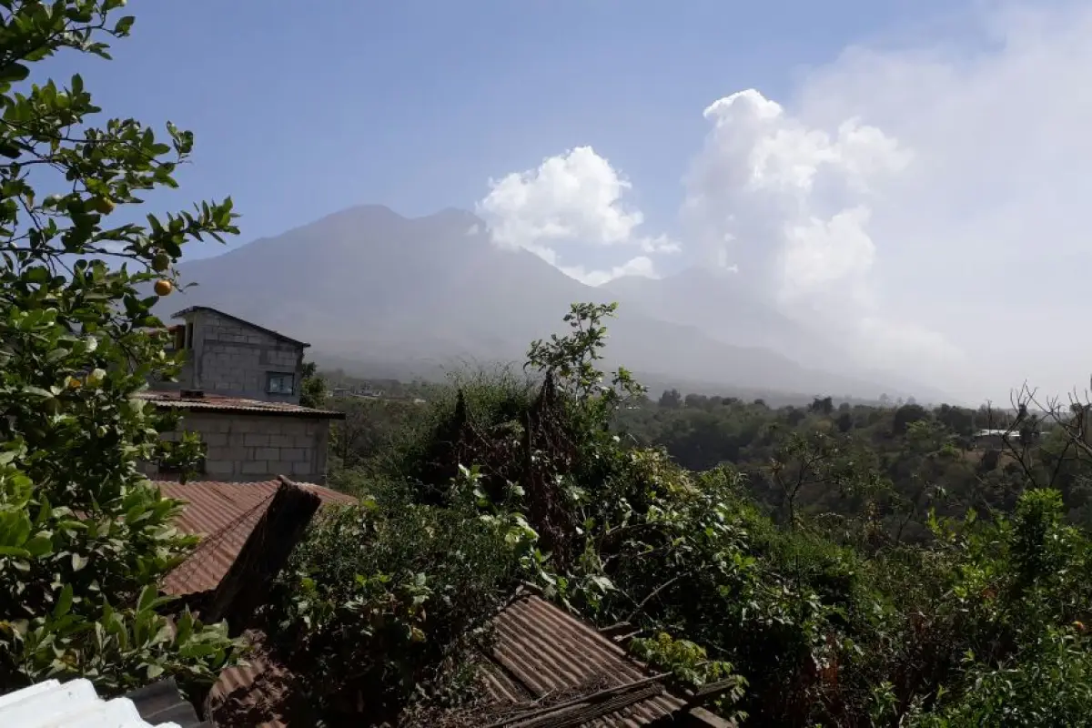 volcan ceniza, 