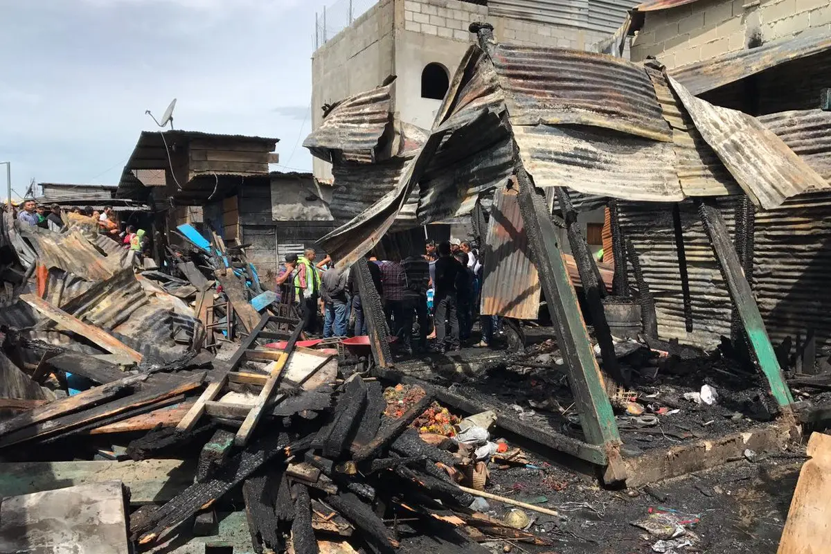Incendio La Terminal, 