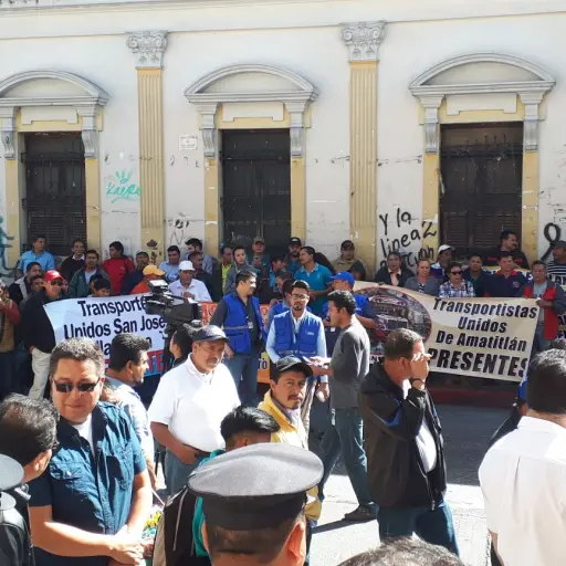 Transportistas manifestación Ley de Tránsito ,