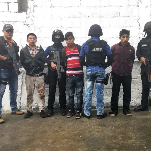 Presuntos secuestradores ,