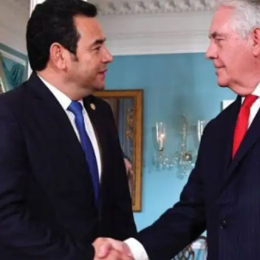 Secretario de Estado presidente Jimmy Morales ,