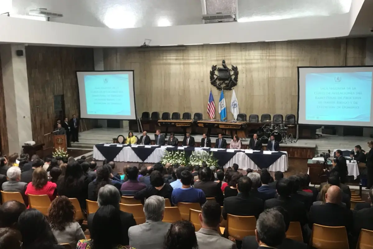 CSJ inaugura Sala Segunda de Apelaciones y de Mayor Riesgo, 